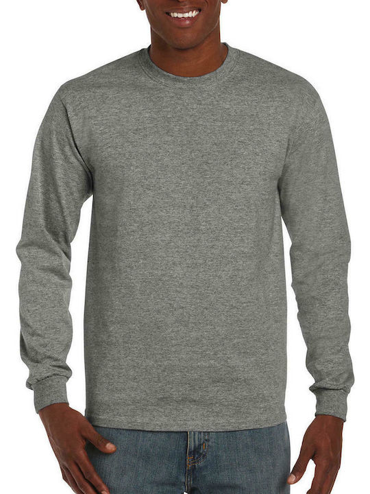 Gildan Hammer Men's Long Sleeve Promotional Sweatshirt Graphite Heather