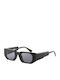 Kuboraum U8 Women's Sunglasses with Black Plastic Frame and Black Polarized Lens