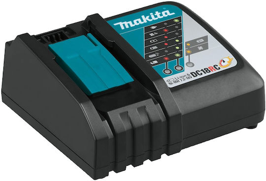 Makita Ladegerät für Werkzeugbatterien 7.2-18V Lithium DC18RC