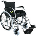 Wheel Economy 24" Wheelchair Folding Black / Silver