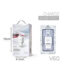Tranyoo V60-V με Καλώδιο micro USB