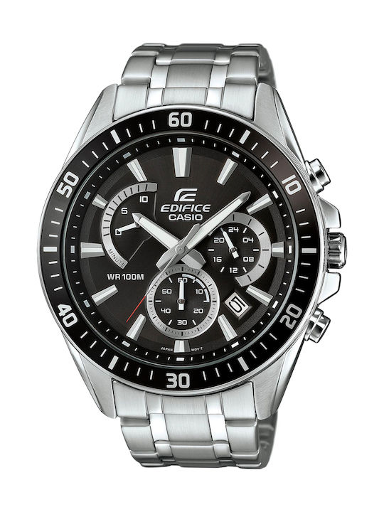 Casio Edefice Ρολόι Μπαταρίας με Μεταλλικό Μπρασελέ Casio Edefice Ρολόι Μπαταρίας με Μεταλλικό Μπρασελέ