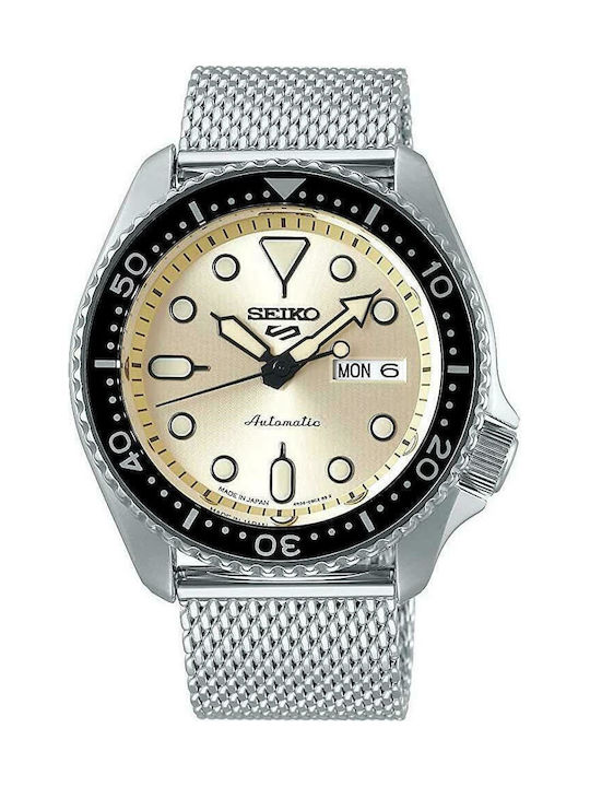 Seiko Men's Watch 42.5mm Automatic Silver