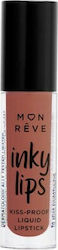 Mon Reve Inky Lips Kiss Proof Lichid Ruj Mat 04...