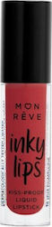 Mon Reve Inky Lips Kiss Proof Lichid Ruj Mat 09...