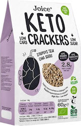 Joice Βιολογικά Crackers Keto με Σπόρους Chia 60gr