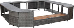 vidaXL Spa / Υδρομασάζ 46074