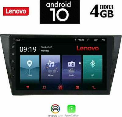 Lenovo SSX9991 Ηχοσύστημα Αυτοκινήτου για VW Tiguan (Bluetooth/USB/AUX/WiFi/GPS) με Οθόνη Αφής 10.1"