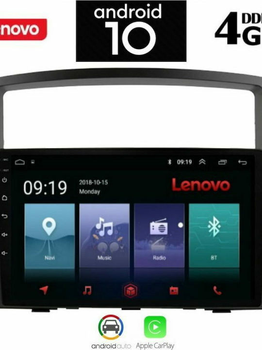 Lenovo SSX9858 Ηχοσύστημα Αυτοκινήτου για Mitsubishi Pajero (Bluetooth/USB/AUX/WiFi/GPS) με Οθόνη 9"