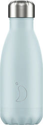 Chilly's Blush Glas Thermosflasche Rostfreier Stahl BPA-frei Hellblau 260ml 200122