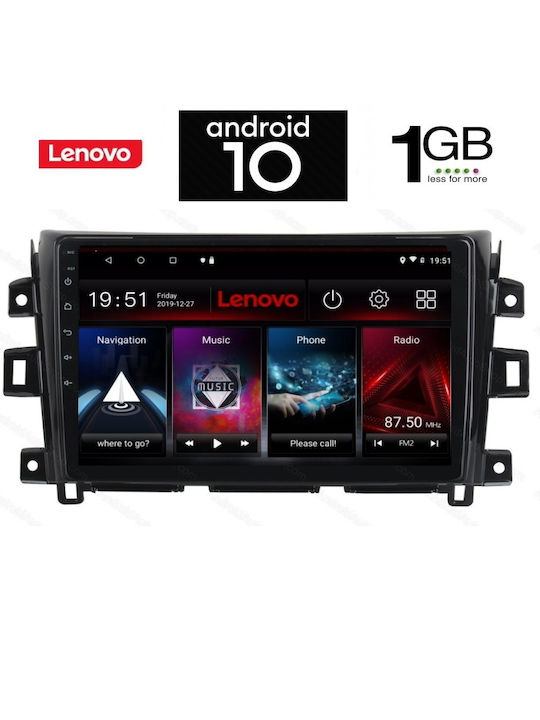 Lenovo Car-Audiosystem für Nissan Navara 2016> (Bluetooth/USB/AUX/WiFi/GPS) mit Touchscreen 9" IQ-AN X5864_GPS