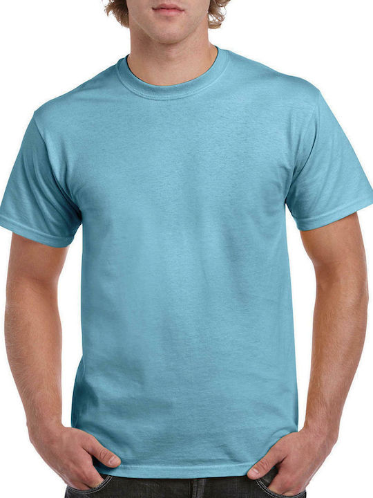 Gildan Men's Promotional T-Shirt in Light Blue