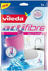 Vileda Actifibre Cleaning Cloths with Microfibe...