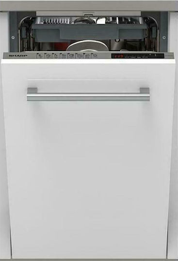 Sharp Fully Integrated Dishwasher for 10 Place Settings W45xH87cm