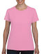 Gildan Women's Short Sleeve Promotional T-Shirt Pink 5000L-020