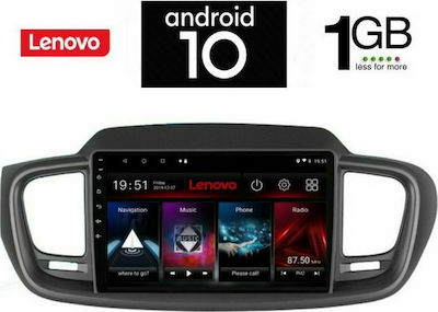 Lenovo Sistem Audio Auto pentru Kia Sorento 2013> (Bluetooth/USB/AUX/WiFi/GPS) cu Ecran Tactil 10.1"