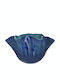 Inart Decorative Bowl Blue 30x20x18cm