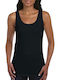 Gildan Women's Sleeveless Promotional Blouse Black