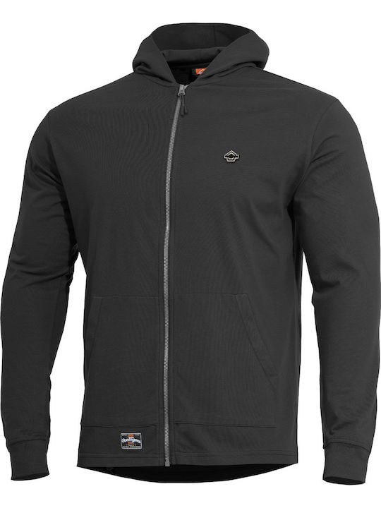 Pentagon Agis Ring Spun Sweater Κυνηγετική Ζακέτα Fleece Μαύρο