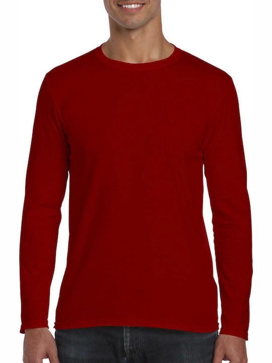 Gildan Men's Long Sleeve Promotional Blouse Red...