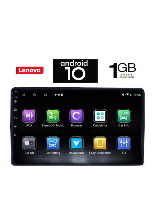 Lenovo Sistem Audio Auto pentru Peugeot Partener Citroen Berlingo 2008-2018 (Bluetooth/USB/AUX/WiFi/GPS) cu Ecran Tactil 9" IQ-AN X5734_GPS