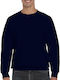 Gildan Men's Long Sleeve Promotional Sweatshirt Navy Blue