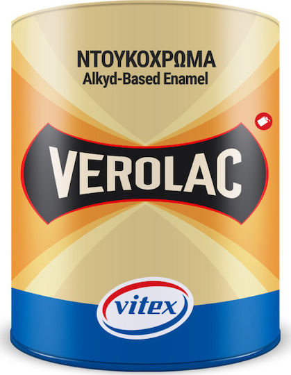 Vitex Βερνικόχρωμα Αντιδιαβρωτικό Διαλύτου Verolac 0.375lt 39 Γυαλιστερό