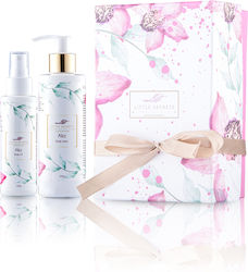 Little Secrets Alia Box Skin Care Set for Moisturizing & Firming with Body Cream & Body Oil