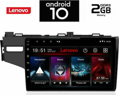 Lenovo Car-Audiosystem für Honda Jazz 2013> (Bluetooth/USB/AUX/WiFi/GPS) mit Touchscreen 10.1" IQ-AN X6772_GPS