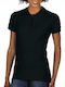 Gildan Women's Short Sleeve Promotional Blouse Black