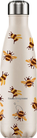 Chilly's Emma Bridgewater Μπουκάλι Θερμός Ανοξείδωτο BPA Free 500ml Πολύχρωμο
