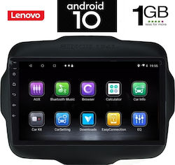 Lenovo Sistem Audio Auto pentru Jeep Renegade 2014> (Bluetooth/USB/AUX/WiFi/GPS/Partitură) cu Ecran Tactil 9" IQ-AN X5806_GPS