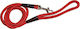Pet Interest Hundeleine/Führleine Riemen Red Nylon Rope in Rot Farbe 1.2m x 1.5cm