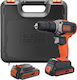 Black & Decker Percussive Drill Driver Battery ...