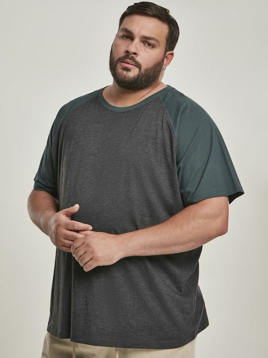 Urban Classics Contrast T-shirt Charcoal / Bott...