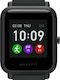 Amazfit Bip S Lite Αδιάβροχο Smartwatch με Παλμογράφο (Charcoal Black)
