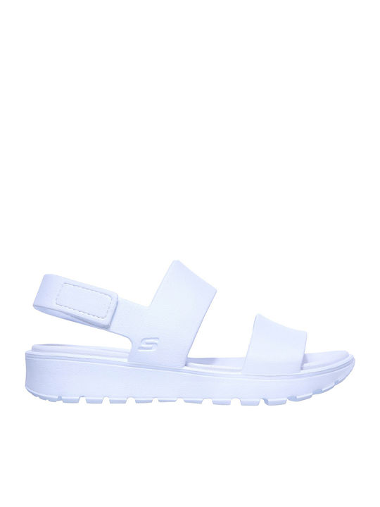 Breezy Feels Women's Flat Sandals Sporty White