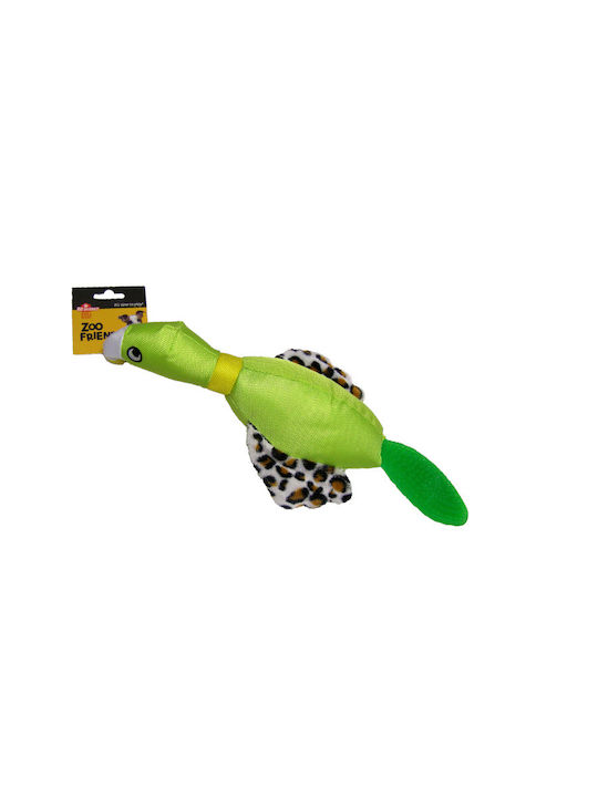 Pet Interest Funcy Duck Плюшена Игра Куче със Звук Зелен 4255