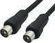 Comp Antenna Cable Coax male - Coax male Black 10m (02.006.0086) 1pcs