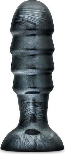 Blush Jet Bruiser Anal Plug Carbon Metallic Black 19cm