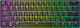 HK Gaming GK61 Gaming Μηχανικό Πληκτρολόγιο 60% με Gateron Blue διακόπτες και RGB φωτισμό (Αγγλικό US)
