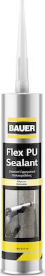 Bauer Flex Pu Sealant Σφραγιστική Σιλικόνη Πολυουρεθάνης Λευκή 310ml