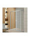 Aquarelle Venia 80 Διαχωριστικό Ντουζιέρας με Συρόμενη Πόρτα 145-150x185cm Clear Glass