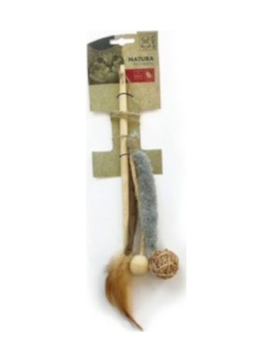 M-Pets Natura Trio Wand Jucărie pentru pisici Băț 35εκ.