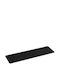 Espiel Wavy Matte Servierplatte Rechteckig Kunststoff Black 53x16.2cm 1Stück