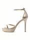 Din piele Sandale Bronze