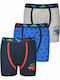 Energiers Kids' Set with Boxers Multicolored 3pcs