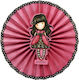 Santoro Hanging Ornament for Party Gorjuss 3 Pieces 3cm