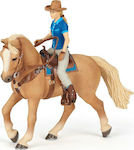 Papo Miniature Toy Wild West Horse And Cowgirl for 3+ Years