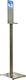 Hand Sanitizer Floor Stand Stainless Steel